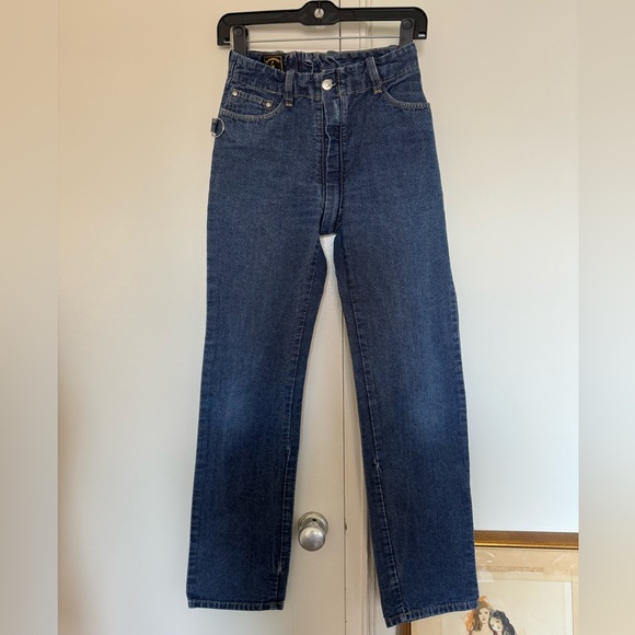 Vivienne Westwood Denim - Vivienne Westwood Anglomania crotch zip jeans